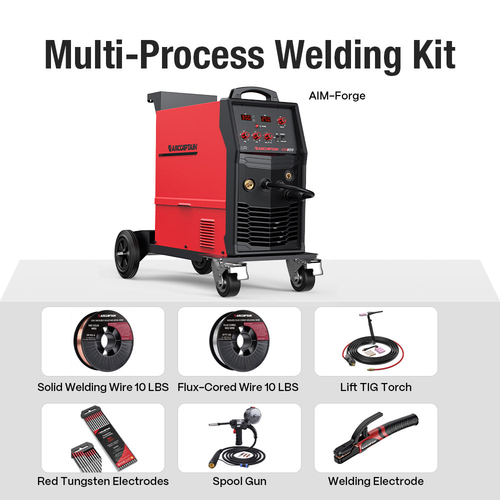 Arccaptain AIM-Forge 250A Industrial Heavy-Duty MIG Welder
