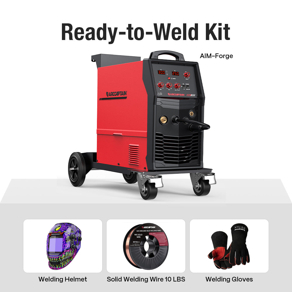 Arccaptain AIM-Forge 250A Industrial Heavy-Duty MIG Welder