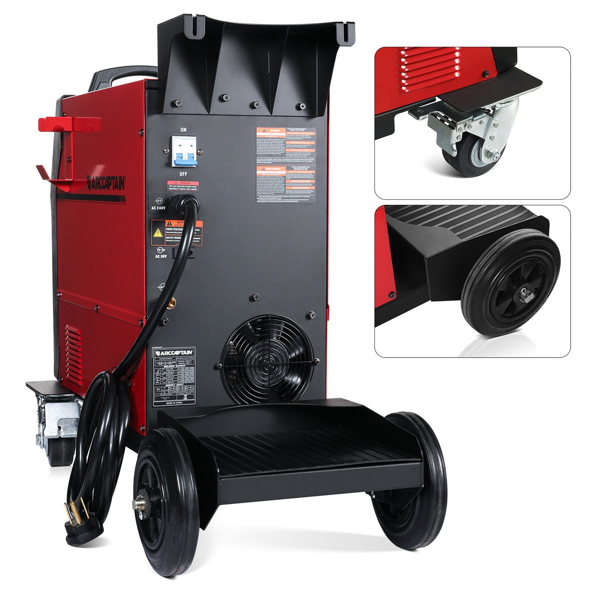 Arccaptain AIM-Forge 250A Industrial Heavy-Duty MIG Welder